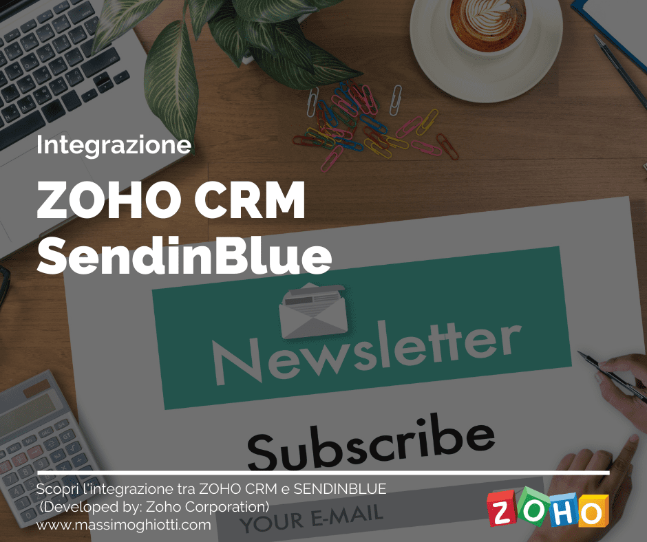 ZOHO CRM e SENDINBLUE